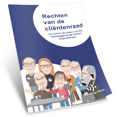 Brochure ‘Rechten van de cliëntenraad’